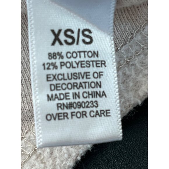 PacSun XS/S Button-Up Beige Sherpa Shirt Jacket Shacket With Pockets & Collared - Picture 6 of 6